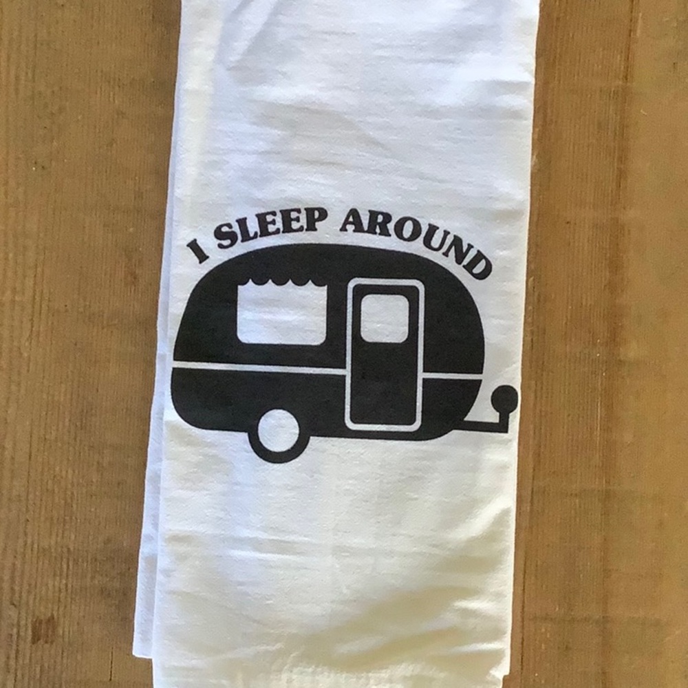 Tea Towel with Camper